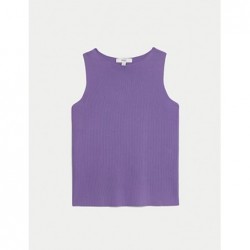 M&S Collection
Crew Neck Knitted Vest Amethyst