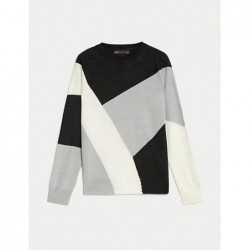 M&S Collection
Supersoft Colour Block Crew Neck Jumper