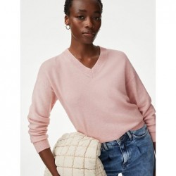 M&S Collection
V-Neck Jumper Pink shell