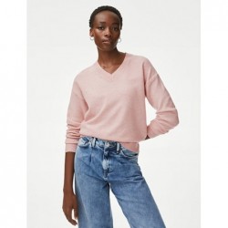 M&S Collection
V-Neck Jumper Pink shell