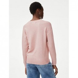 M&S Collection
V-Neck Jumper Pink shell