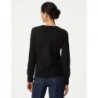 Pure Cashmere Crew Neck Jumper Black