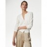 Pure Cashmere Crew Neck Cardigan Ivory