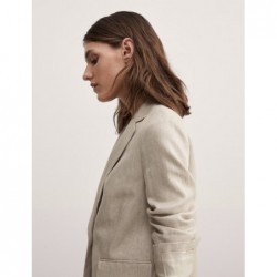 Pure Linen Relaxed Blazer