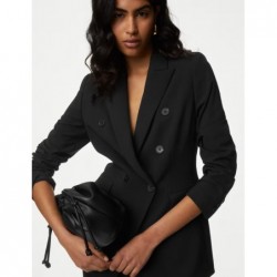 Tailored Relaxed Double Breasted Blazer