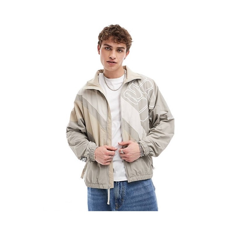 Columbia Reventure windbreaker in flint grey