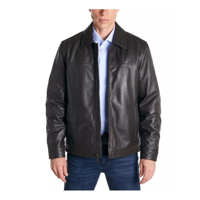 Men's Classic Leather Jacket