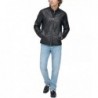 Men's Faux Leather Racer Jacket