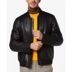 Men's MacNeil Smooth Leather Bomber Jacket