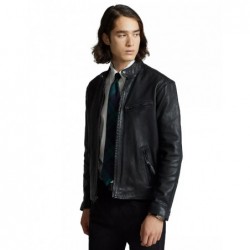 Men's Café Racer Leather Jacket