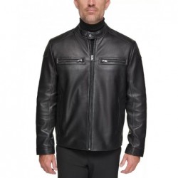 Men's Bantam Racer Style Lamb Leather Jacket