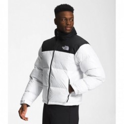 Men’s 1996 Retro Nuptse Jacket TNF White/TNF Black